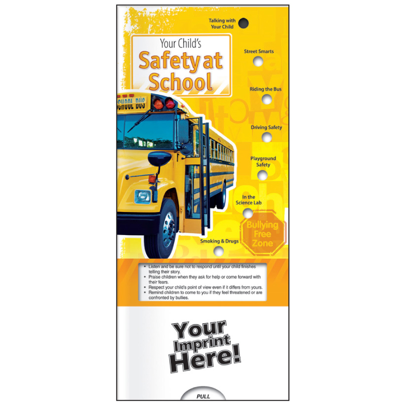 Pocket Slide Guide "Safety at School" (Custom)