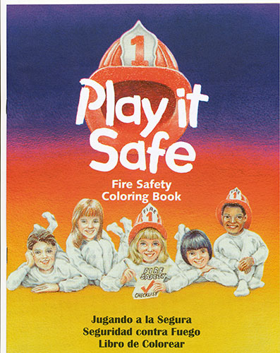 Play it Safe Coloring Book (Spanish Stock)