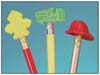 PENCIL TOP ERASERS