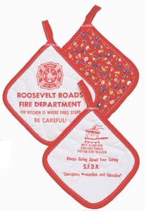 POT HOLDERS - 6" x 6"