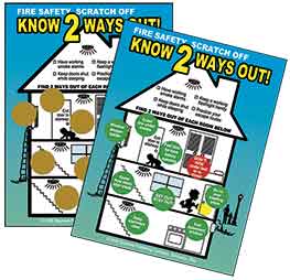 Scratch-Offs-Know 2 Ways Out -(Imprinted)