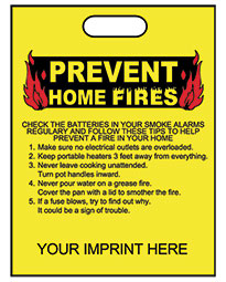 PREVENT HOME FIRES - Take Home Bag - Imprinted