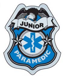 Stick on Badges - Junior Paramedic