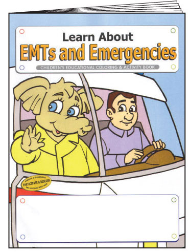 EMTs and Emergencies - Coloring & Activity Book - Stock