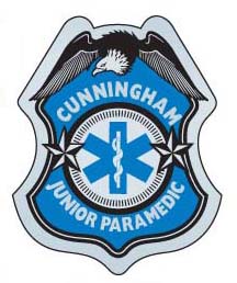 EMS Stick on Badges - Imprinted
