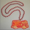 FIRE TRUCK BEADS CUSTOM IMPRINT
