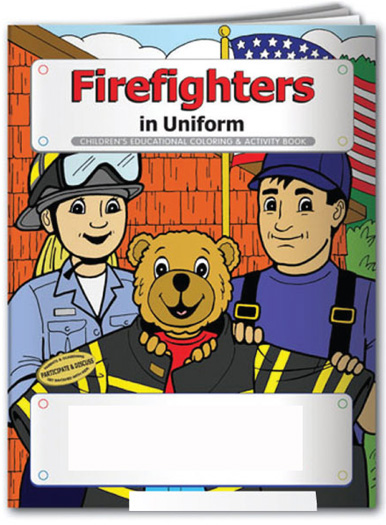 Escaping Fire Danger Coloring Book - Stock