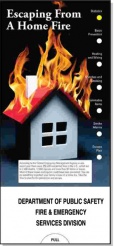 Pocket Slide Guide "Escaping From a Home Fire" (Custom)