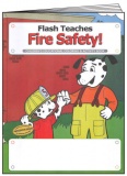 "Flash Teaches Fire Safety" Coloring & Activity Books (Stock)