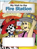 "My Visit to the Fire Station" Coloring & Activity Books (Stock)