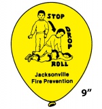Fire Safety Quality Balloons - 9"