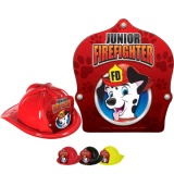 DELUXE Fire Hats - Dalmation Design (Stock)