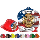 DELUXE Fire Hats - Patriotic Design (Custom)