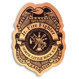 Stick-On Junior Firefighter Badges (Custom)