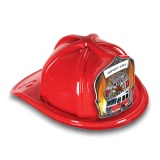 DELUXE Plastic Fire Hats - Fire Truck Design (Custom)
