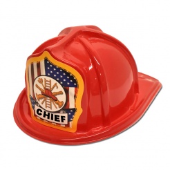 DELUXE Fire Hats - Fire Chief, Patriotic (Stock)