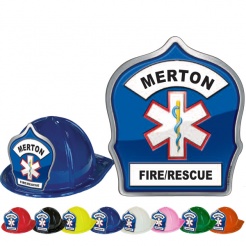DELUXE Fire Hats - EMT Design (Custom)