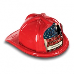 DELUXE Plastic Fire Hats - Hero In Training Design (Custom)