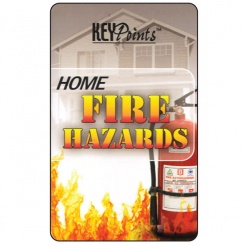 Pocket Guide "Home Fire Hazards" Key Points (Custom)