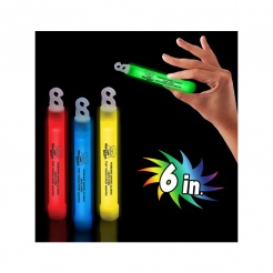 Neon Glow Sticks - Fire Safety Theme (Stock)