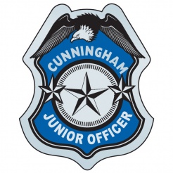 Stick-On Junior Officer Badges (Custom)