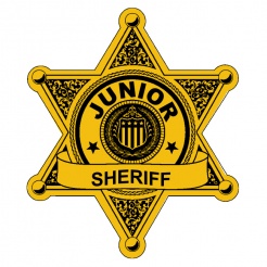 Stick-On Junior Sheriff Badges (Stock)