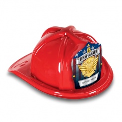 DELUXE Fire Hats - Jr. Firefighter Gold Maltese Design (Custom)