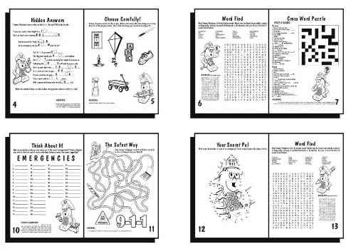 9-1-1 ACTIVITY BOOK (Stock)