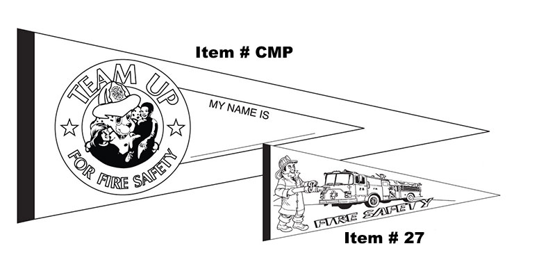 COLOR-ME PENNANTS