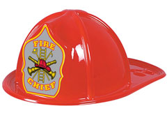 Plastic Fire Hats - Stock Shield