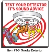 Smoke Detector Tattoo