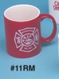 Ceramic Mugs 11 oz - Red (Custom)