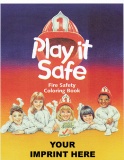 "Play it Safe" Coloring Books (Custom)