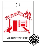 "Have Two Ways Out" Litter Bags (Custom)
