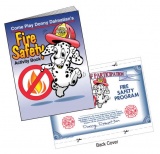 "Fire Safety" Coloring & Activity Books (Stock)