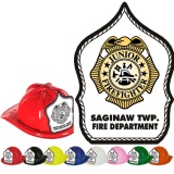 CLASSIC Fire Hats - Junior Firefighter Design (Custom)