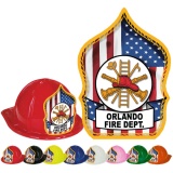 CLASSIC Fire Hats - Patriotic Design (Custom)