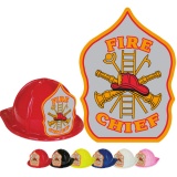 CLASSIC Fire Hats - Fire Chief Design (Stock)