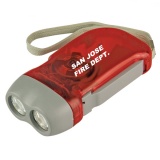 Hand Powered Flashlight - Battery Free (Custom)