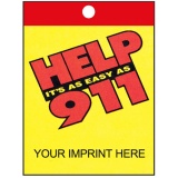 "Help It's As Easy As 911" Litter Bags (Custom)