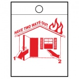 "Have Two Ways Out" Litter Bags (Stock)