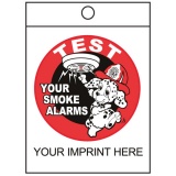 "Test Your Smoke Alarms" Litter Bags (Custom)