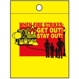 "When Fire Strikes" Litter Bags (Stock)