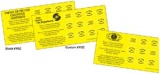 Smoke Detector Calendar Reminder Stickers (Stock)