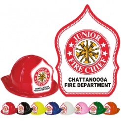 CLASSIC Fire Hats - Junior Fire Chief Design (Custom)