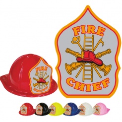CLASSIC Fire Hats - Fire Chief Design (Stock)