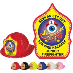 CLASSIC Fire Hats - Keep An Eye Out Design (Stock)