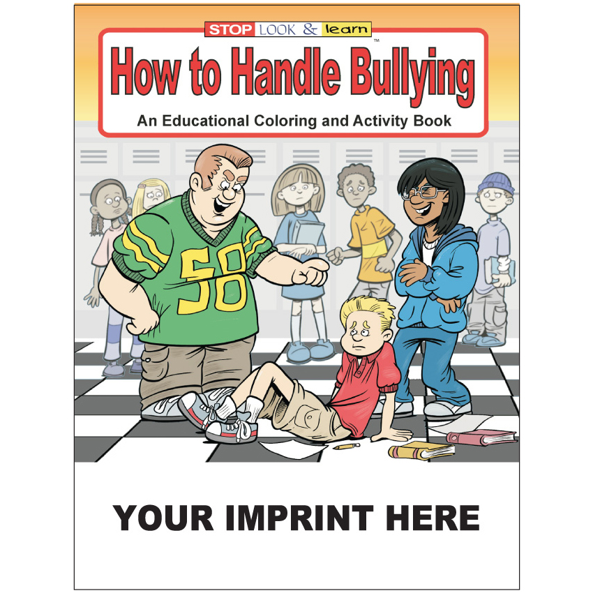 "How to Handle Bullying" Coloring & Activity Books (Custom)