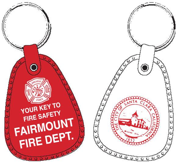 Key Tag Rescue Saddle Keytags (Custom) - Key Tags & Carabiners