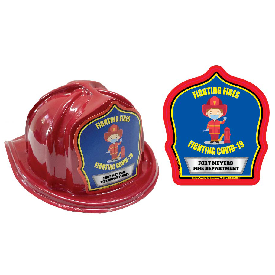 DELUXE Fire Hats - COVID Design (Custom)